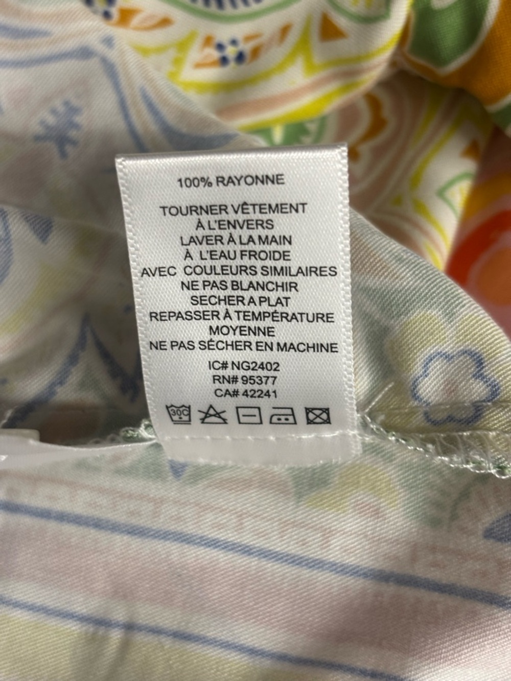 Sanctuary Pastel Floral Multi-Color Rayon Top - Picture 9 of 14
